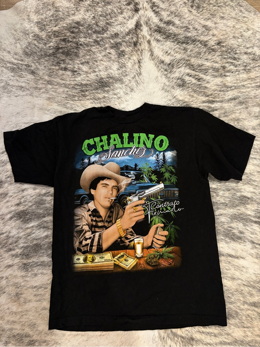 Chalino Sanchez Graphic Tee - Black